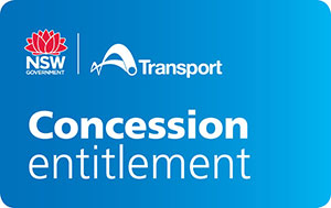 Image of a Transport Concession Entitlement Card